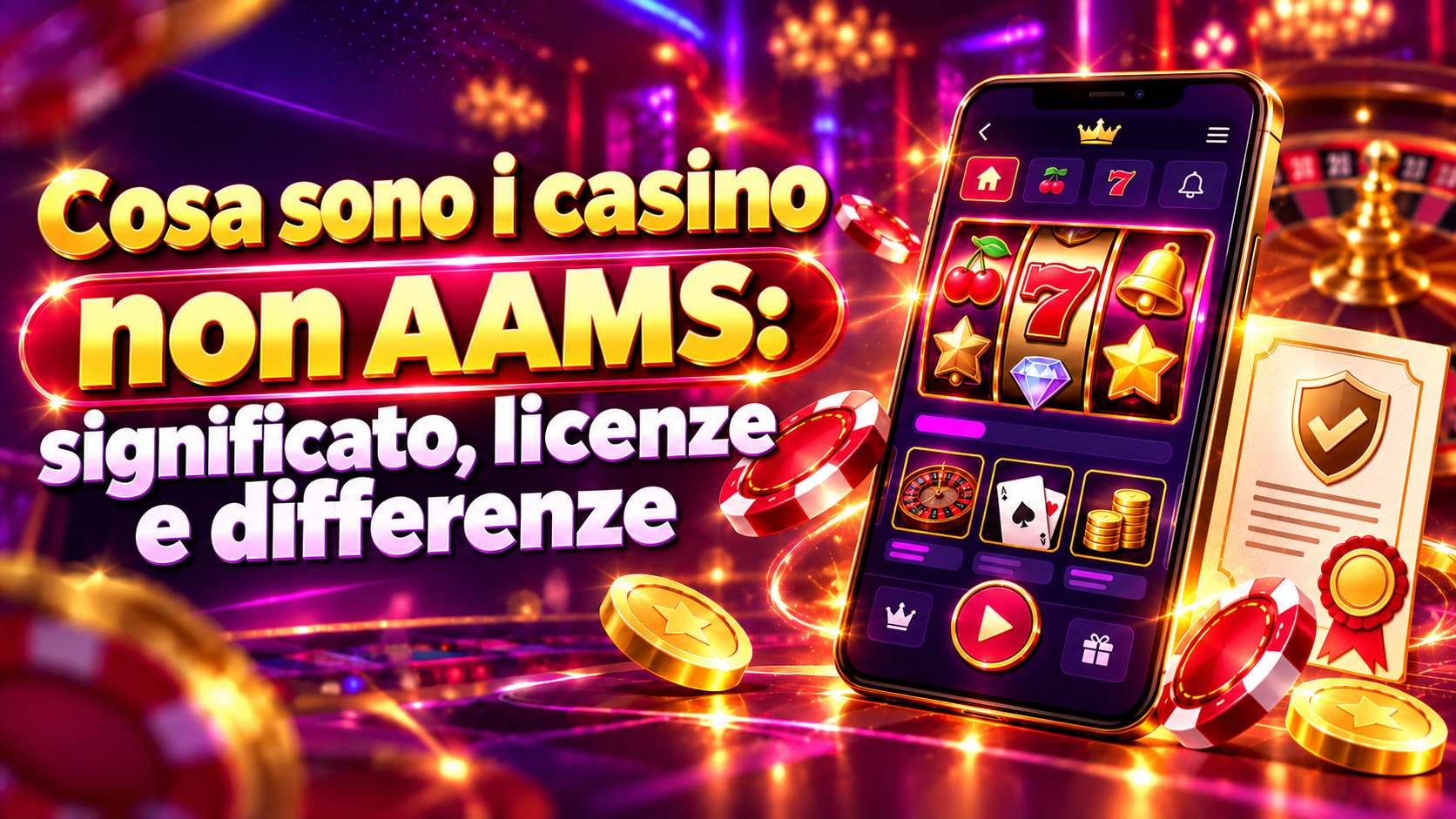 Cosa sono i casino non AAMS